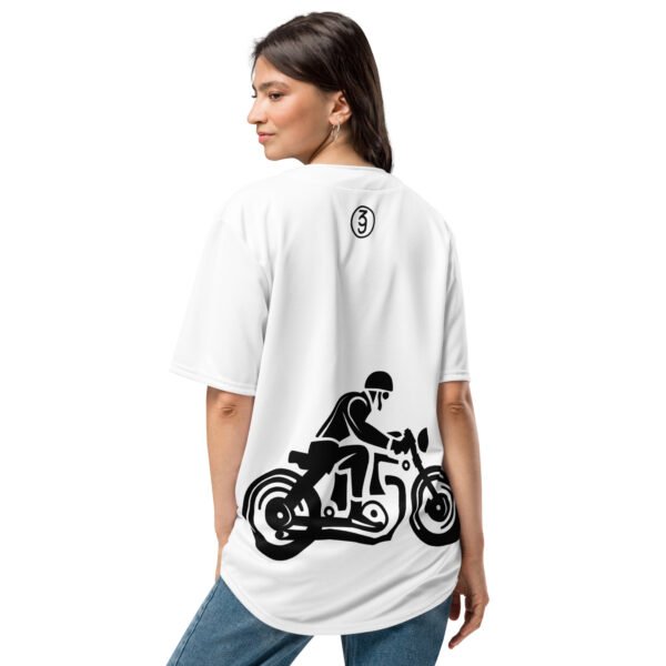 Biker Recycled baseball jersey - Image 5