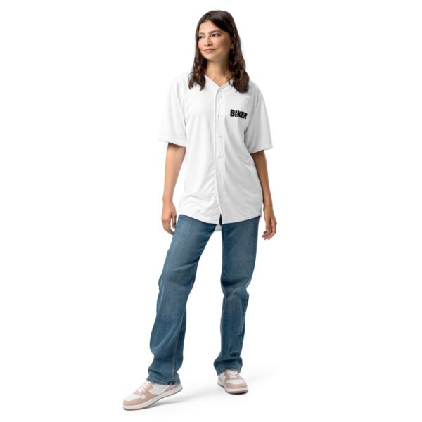 Biker Recycled baseball jersey - Image 4