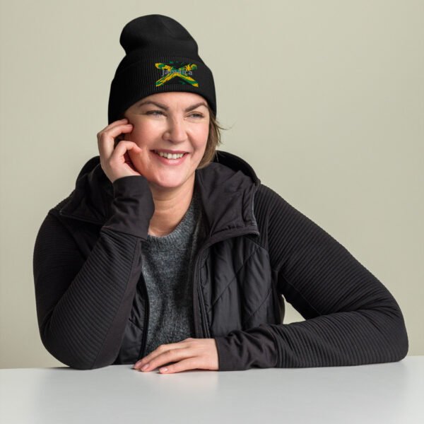 Jamaica FlagCuffed Beanie