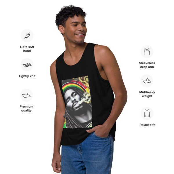 Rastaman Men’s tank top - Image 2