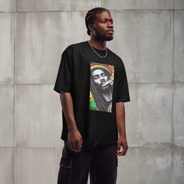Rasta Oversized heavyweight t-shirt - Image 2
