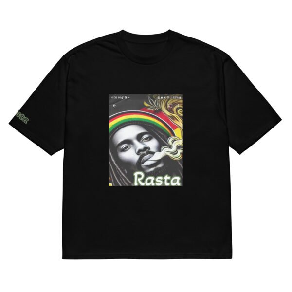 Rasta Oversized heavyweight t-shirt - Image 11