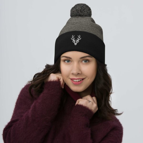 Christmas Pom-Pom Beanie - Image 4