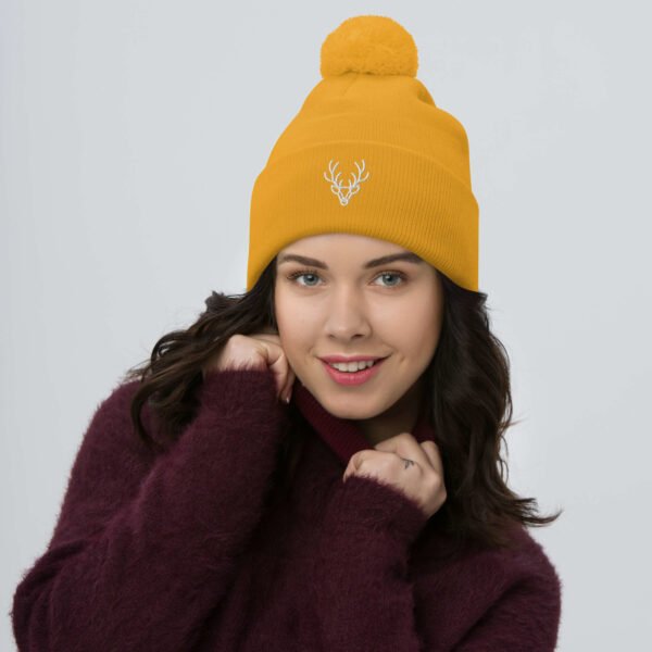 Christmas Pom-Pom Beanie - Image 7