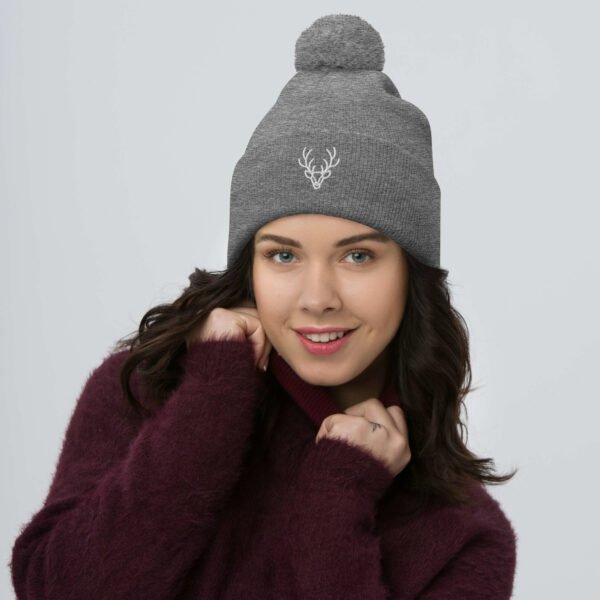 Christmas Pom-Pom Beanie - Image 6