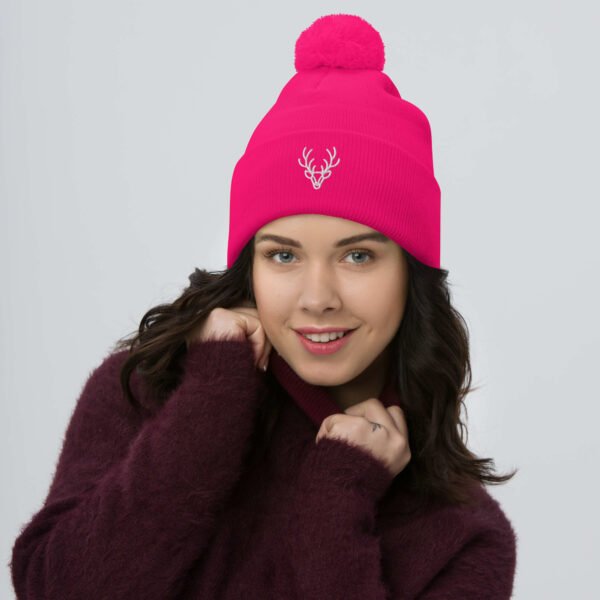 Christmas Pom-Pom Beanie - Image 5