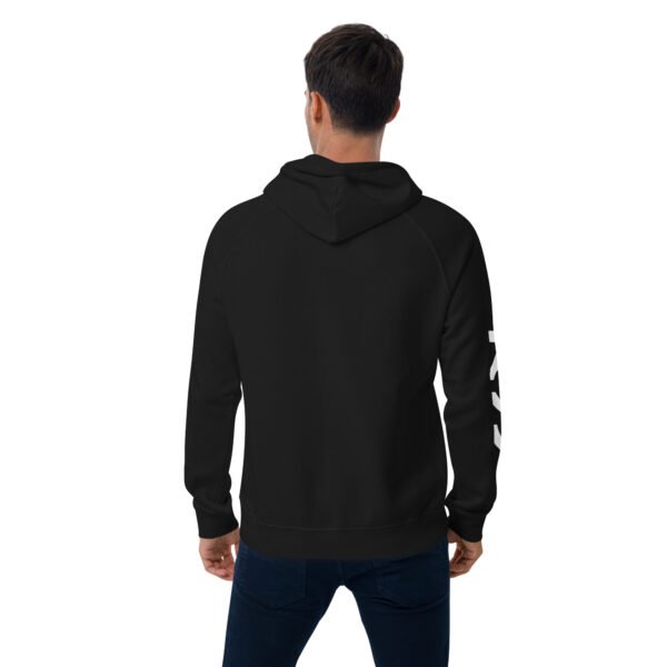 3g Unisex eco raglan hoodie - Image 13
