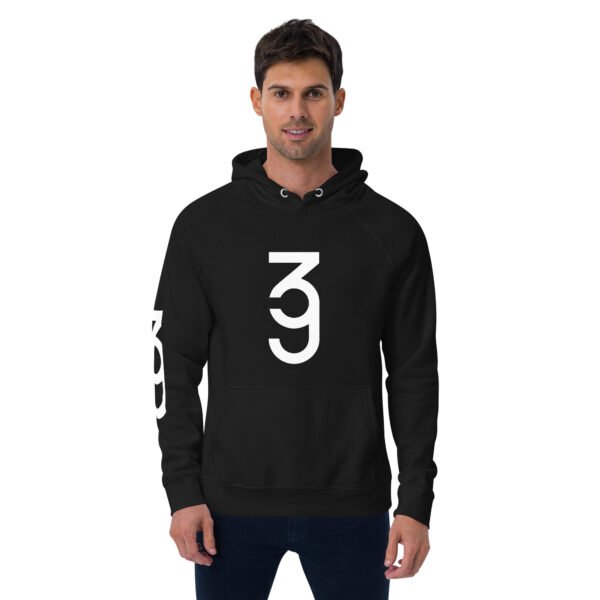 3g Unisex eco raglan hoodie - Image 9