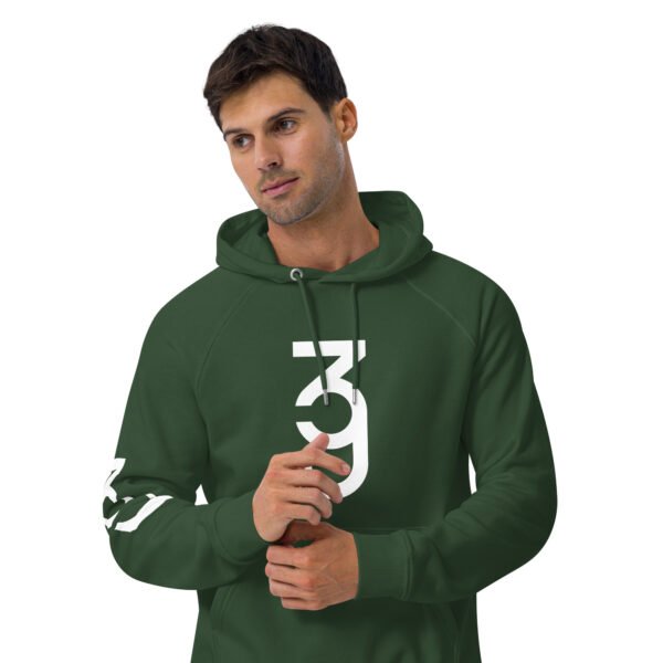 3g Unisex eco raglan hoodie - Image 37