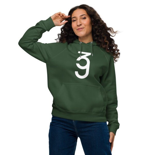 3g Unisex eco raglan hoodie - Image 4