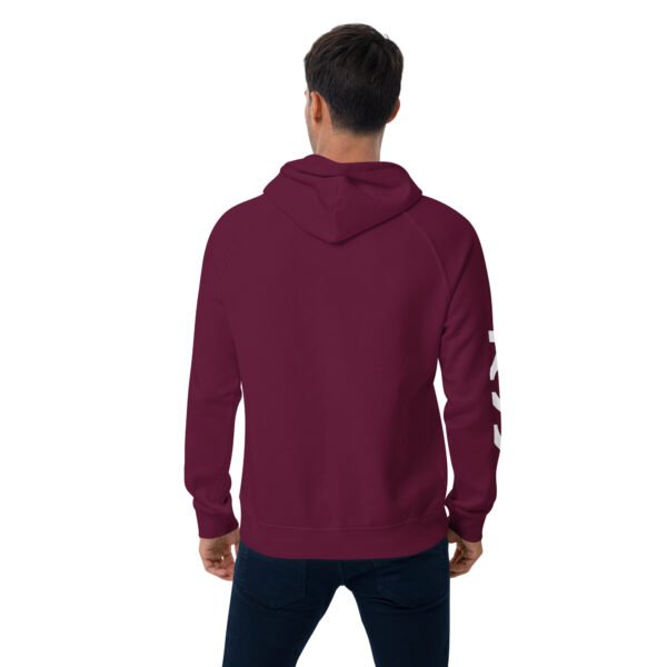 3g Unisex eco raglan hoodie - Image 21