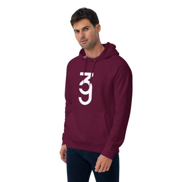 3g Unisex eco raglan hoodie - Image 23