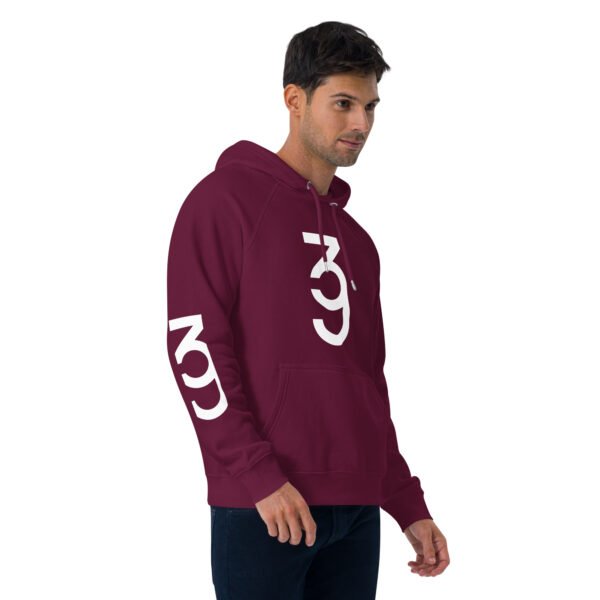 3g Unisex eco raglan hoodie - Image 25