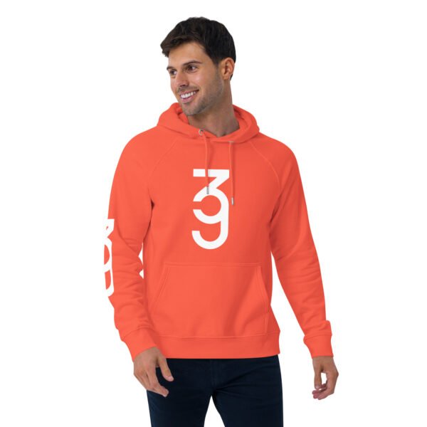 3g Unisex eco raglan hoodie - Image 45