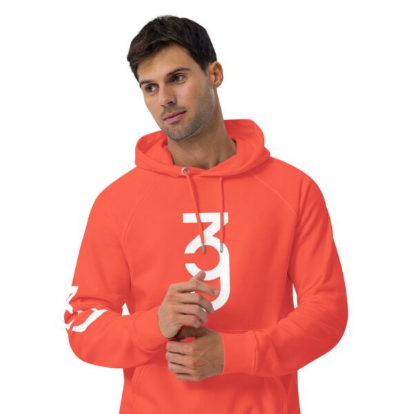 3g Unisex eco raglan hoodie - Image 46