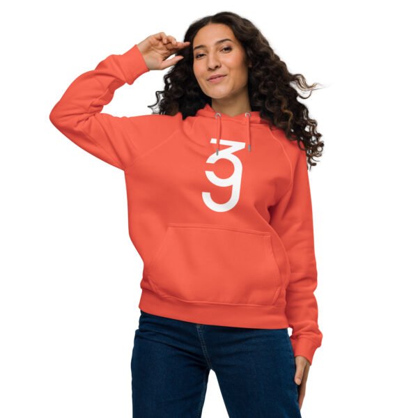 3g Unisex eco raglan hoodie - Image 3