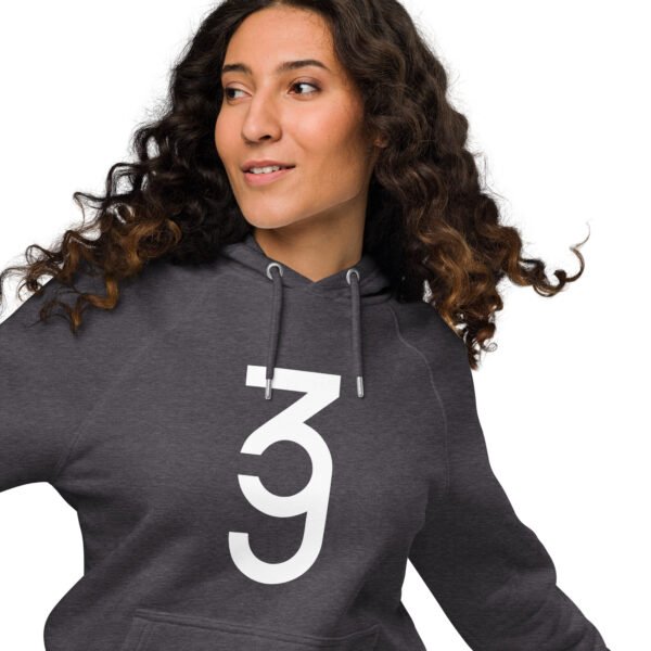 3g Unisex eco raglan hoodie - Image 6