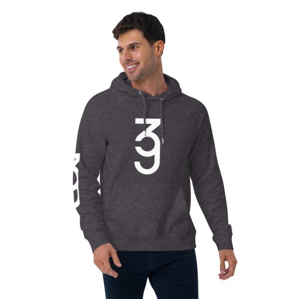 3g Unisex eco raglan hoodie - Image 27