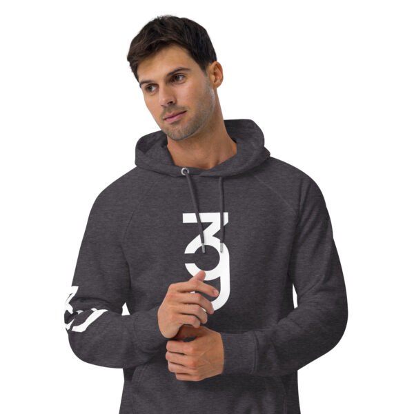 3g Unisex eco raglan hoodie - Image 28