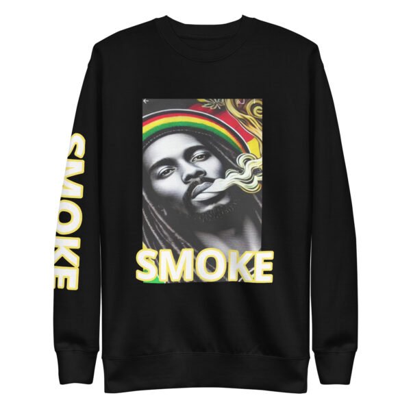 Ganja man Unisex Premium Sweatshirt - Image 2