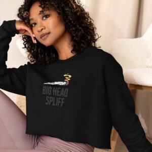 Big Head Spliff Crop Sweatshirt