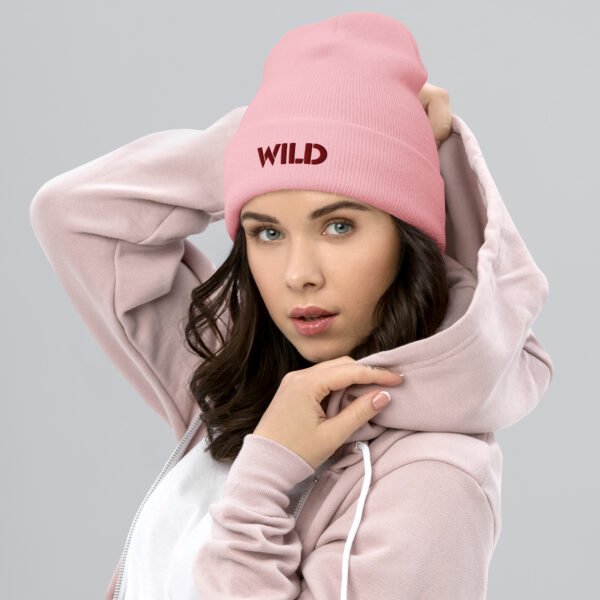 "Wild" Cuffed Beanie - Image 10