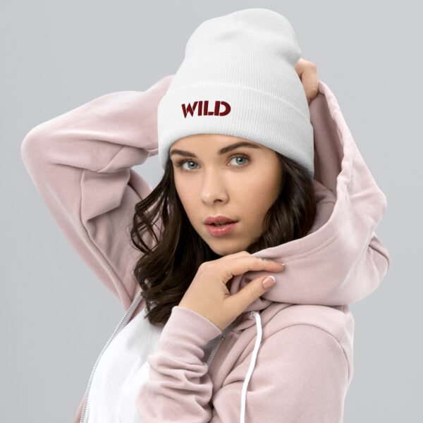 "Wild" Cuffed Beanie - Image 11