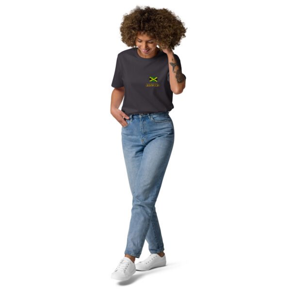 Jamaica Mini Flag Unisex organic t-shirt - Image 9