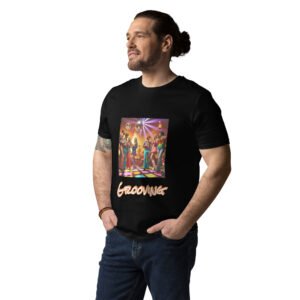Grooving cotton t-shirt