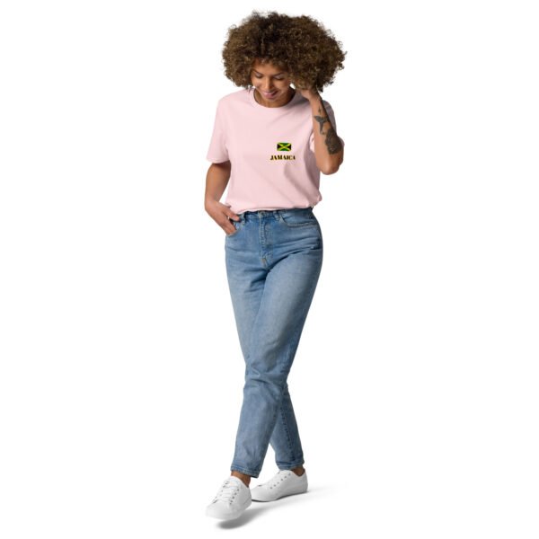 Jamaica Mini Flag Unisex organic t-shirt - Image 15