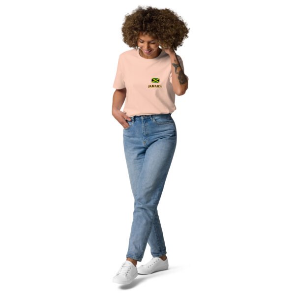 Jamaica Mini Flag Unisex organic t-shirt - Image 13