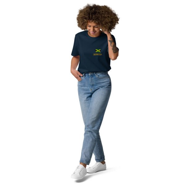Jamaica Mini Flag Unisex organic t-shirt - Image 3