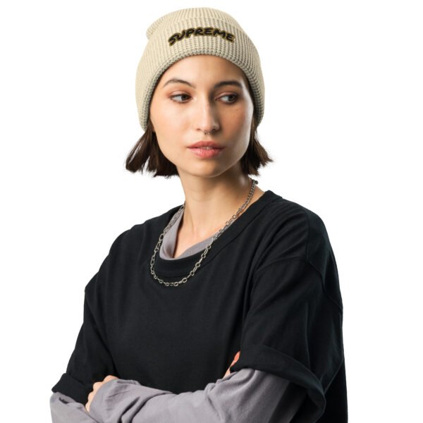 Supreme .Waffle beanie - Image 7