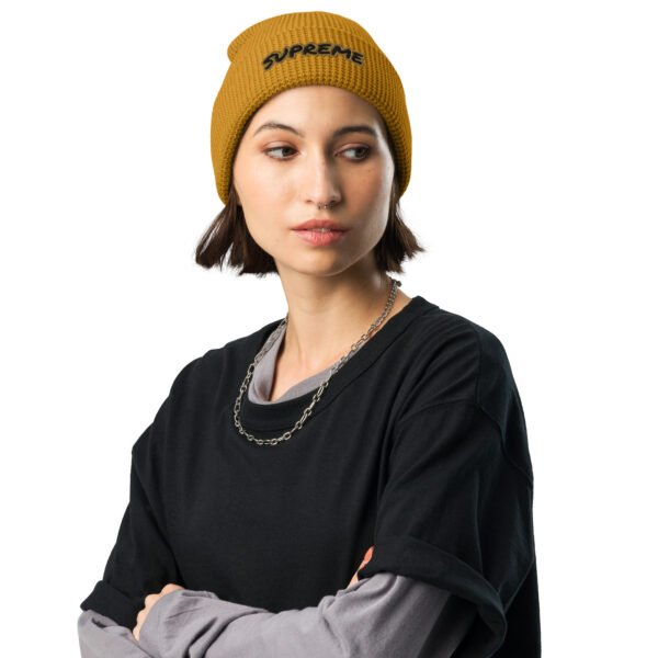 Supreme .Waffle beanie - Image 5