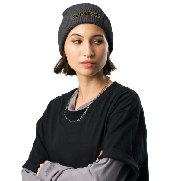 Supreme .Waffle beanie - Image 3